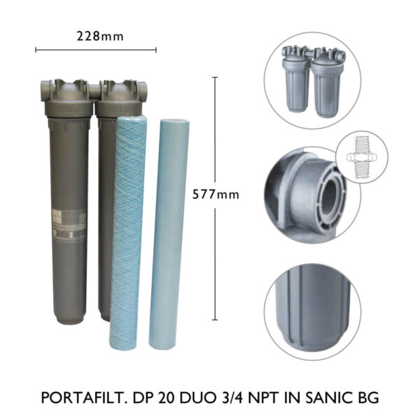 Filtro Partículas Para Toda la Casa (3 a 5 Llaves) - Imagen 3